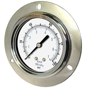 104D Utility Gauge, Front Flange Panel Mount
Item: 104D