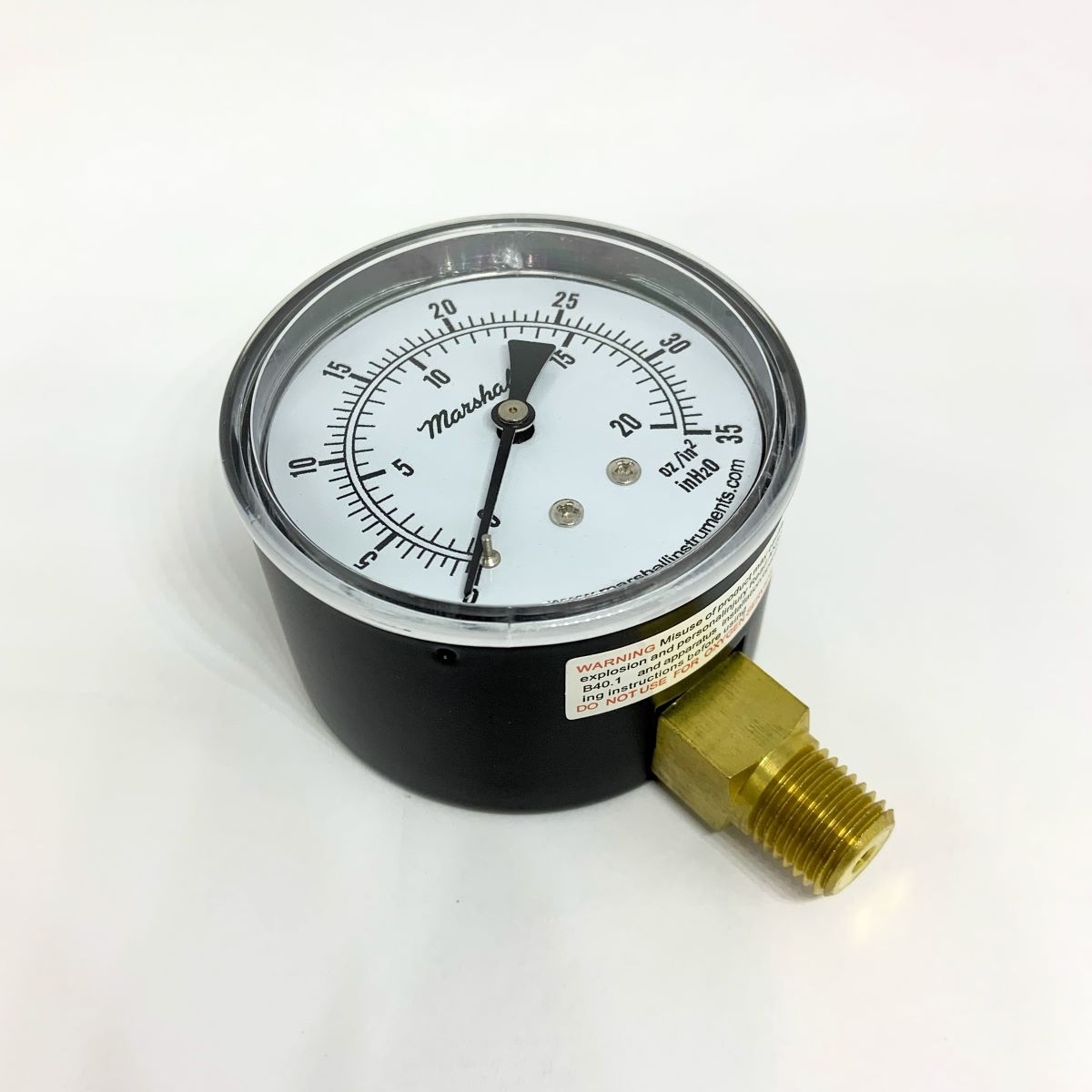 2.5" Diaphragm Gauge, 20 oz/in2 and 35" H2O, 1/4" LM
Item: G22709