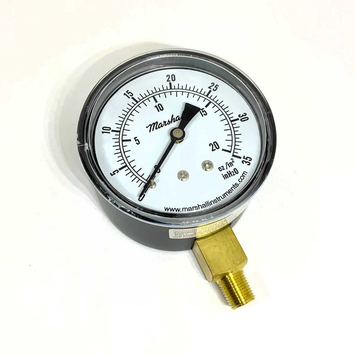 2.5" Diaphragm Gauge, 20 oz/in2 and 35" H2O, 1/8" LM
Item: G22745